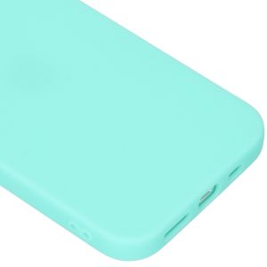 iMoshion Color TPU Hülle für das iPhone 12 (Pro) - Mintgrün