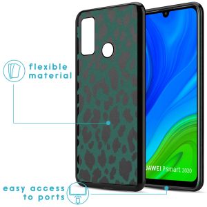 iMoshion Design Hülle Huawei P Smart (2020) - Leopard - Grün