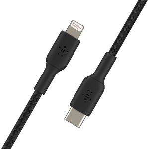 Belkin Boost↑Charge™ Braided Lightning auf USB-C Kabel - 2 Meter