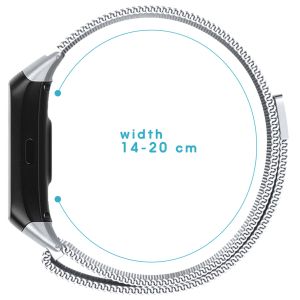 iMoshion Milanese Watch Armband für Samsung Galaxy Fit - Silber