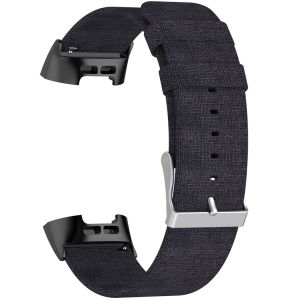 iMoshion Nylon-Armband Fitbit Charge 3 / 4 - Schwarz