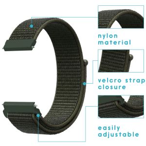 iMoshion Nylon-Armband Garmin Vivoactive 4L - Grün