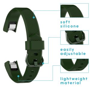 iMoshion Silikonband für die Fitbit Alta (HR) - Dunkelgrün