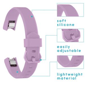 iMoshion Silikonband für die Fitbit Alta (HR) - Lila