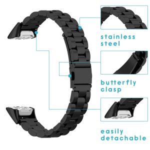 iMoshion Armband aus Stahl für das Samsung Galaxy Fit - Schwarz