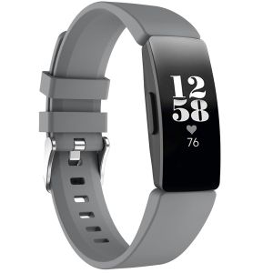iMoshion Silikonband für die Fitbit Inspire - Grau