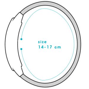 iMoshion Silikonband Multipack Oppo Watch 41 mm - Schwarz / Blau/Rosa