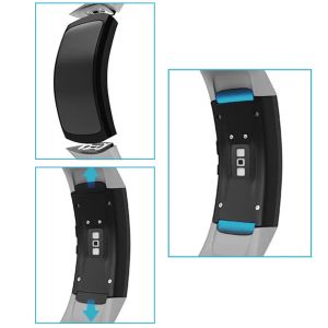 iMoshion Silikonband für das Samsung Gear Fit 2 / 2 Pro - Blau