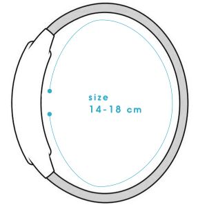 iMoshion Silikonband für die Fitbit Charge 3 / 4 - Dunkelblau