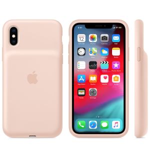 Apple Smart Battery Case für das iPhone Xs / X - Pink Sand