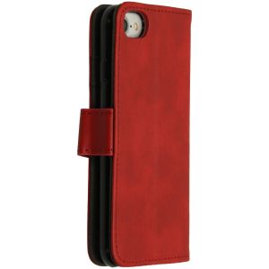 iMoshion Luxuriöse Klapphülle Rot iPhone SE (2022 / 2020) / 8 / 7 / 6(s)