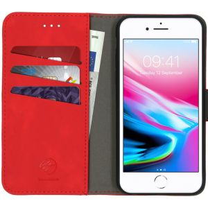 iMoshion Entfernbare 2-1 Luxus Klapphülle iPhone 8 / 7 / 6(s) - Rot