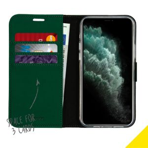 Accezz Wallet TPU Klapphülle für das iPhone 12 (Pro) - Grün
