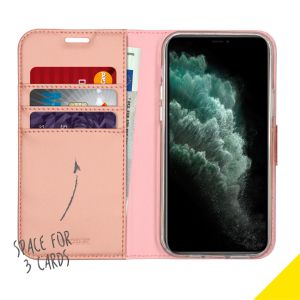 Accezz Wallet TPU Klapphülle für das iPhone 12 (Pro)  - Roségold