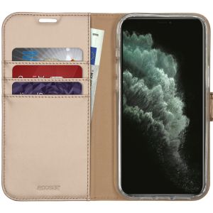 Accezz Wallet TPU Klapphülle für das iPhone 12 Pro Max - Gold