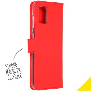 Accezz Wallet TPU Klapphülle für das Samsung Galaxy A31 - Rot