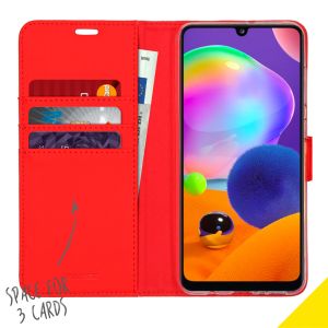 Accezz Wallet TPU Klapphülle für das Samsung Galaxy A31 - Rot