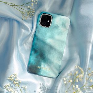 Selencia Maya Fashion Backcover iPhone 12 Mini - Air Blue