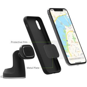 iOttie iTap Magnetic 2 Dashboard & Windshield Mount – Handyhalterung für das Auto – Armaturenbrett oder Windschutzscheibe – schwarz