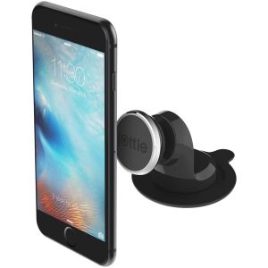 Accezz Handyhalterung für das Auto für das iPhone 15 Pro Max - MagSafe -  Armaturenbrett und Windschutzscheibe - Magnetisch - Schwarz