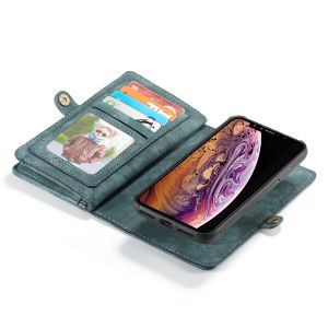 CaseMe Luxusleder 2-in-1-Portemonnaie-Klapphülle für das iPhone Xr