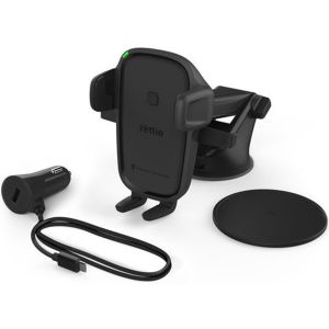 iOttie Easy One Touch 2 Wireless Fast Charging Mount – Handyhalterung für das Auto – Armaturenbrett – schwarz