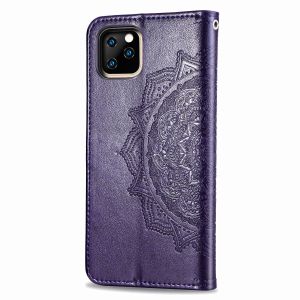 Mandala Klapphülle Violett iPhone 11