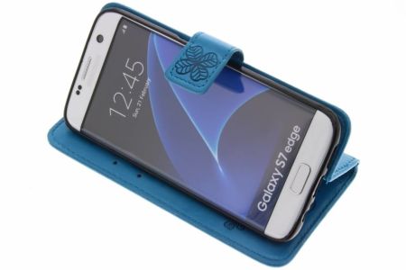 Kleeblumen Klapphülle für Samsung Galaxy S7 Edge