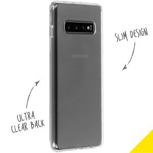 Accezz TPU Clear Cover Transparent für das Samsung Galaxy S10 Plus