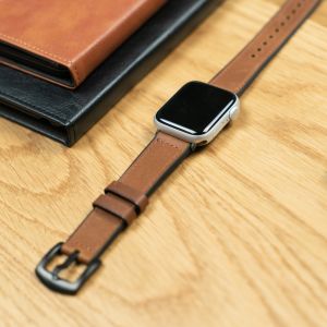 iMoshion Echtes Lederband Apple Watch Series 1-9 / SE - 38/40/41 mm