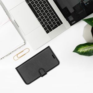 iMoshion Luxuriöse Klapphülle Schwarz für Xiaomi Redmi Note 8T