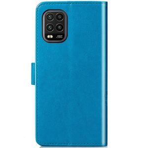 Kleeblumen Klapphülle Xiaomi Mi 10 Lite - Türkis
