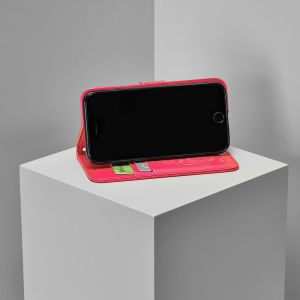 Kleeblumen Klapphülle Xiaomi Mi 10 Lite - Fuchsia