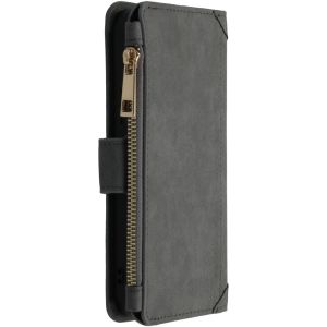 Luxuriöse Portemonnaie-Klapphülle iPhone 12 (Pro) - Grau