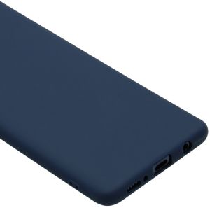 iMoshion Color TPU Hülle Dunkelblau für Samsung Galaxy A51