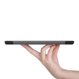 iMoshion Trifold Klapphülle für das Samsung Galaxy Tab S8 / S7 - Grau