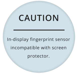 Selencia Premium Screen Protector aus gehärtetem Glas für das Samsung Galaxy S20 Ultra - Schwarz
