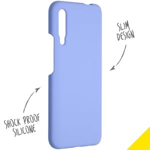 Accezz Liquid Silikoncase P Smart Pro / Huawei Y9s - Lilac