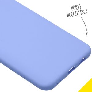 Accezz Liquid Silikoncase P Smart Pro / Huawei Y9s - Lilac