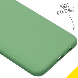 Accezz Liquid Silikoncase P Smart Pro / Huawei Y9s - Pine Green