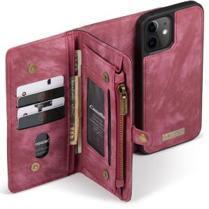CaseMe Luxuriöse 2-in-1-Portemonnaie-Klapphülle Leder iPhone 12 Mini