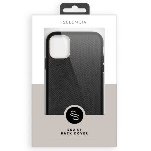 Selencia Backcover in Schlangenoptik iPhone 12 Mini