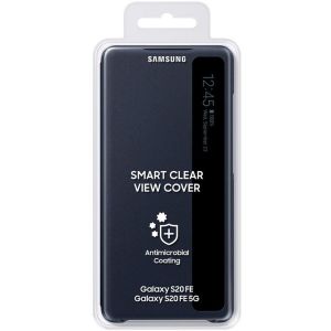 Samsung Original Clear View Cover Klapphülle für das Galaxy S20 FE - Dunkelblau