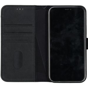 Decoded 2 in 1 Leather Klapphülle für das iPhone 12 (Pro) - Schwarz