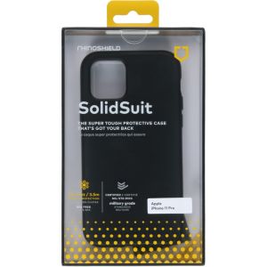 RhinoShield SolidSuit Backcover für das iPhone 11 Pro - Classic Black