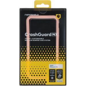 RhinoShield CrashGuard NX Bumper Case Rosa für das iPhone Xs / X