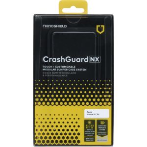 RhinoShield CrashGuard NX Bumper Case Schwarz für das iPhone Xs / X
