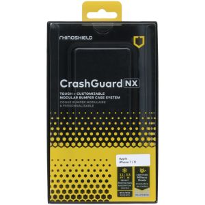 RhinoShield CrashGuard NX Bumper Case Schwarz iPhone SE (2022 / 2020) / 8 / 7