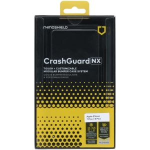 RhinoShield CrashGuard NX Bumper Case Schwarz für iPhone 8 Plus / 7 Plus