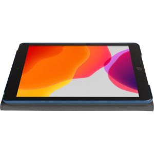 Gecko Covers Easy-Click Klapphülle Blau / Braun für iPad 9 (2021) 10.2 Zoll / iPad 8 (2020) 10.2 Zoll / iPad 7 (2019) 10.2 Zoll 